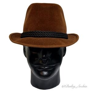 Vintage Melton New York Beaver Blend Velour Hat